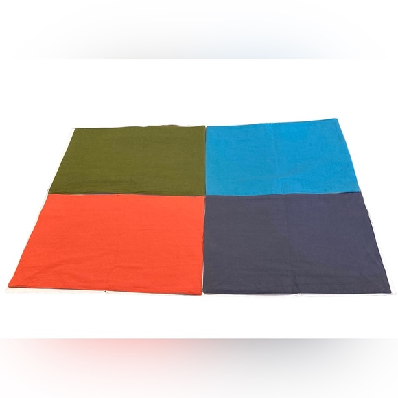 Set of 4 Decorative Embroidered Cloth Table Placemats Dining Place Settings - Picture 3 of 14